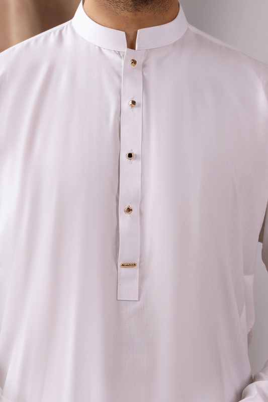 Kurta With Shalwaar - White