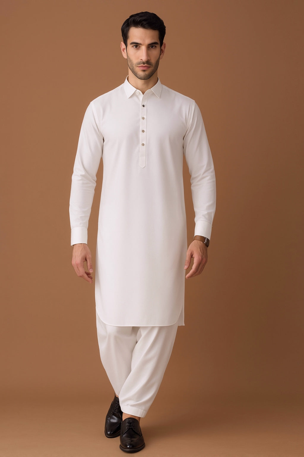 White - Kameez With Shalwaar